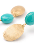 Marco Bicego 18k Yellow Gold Colored Gemstone Earrings