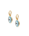 Marco Bicego 18k Yellow Gold Jaipur Blue Topaz & Diamond Drop Earrings