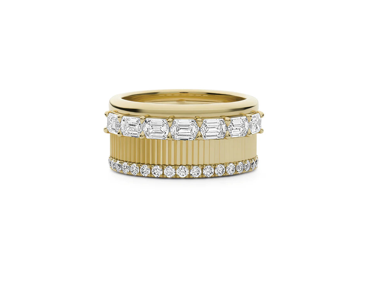Phillips House 14k Yellow Gold Aura Diamond Ring