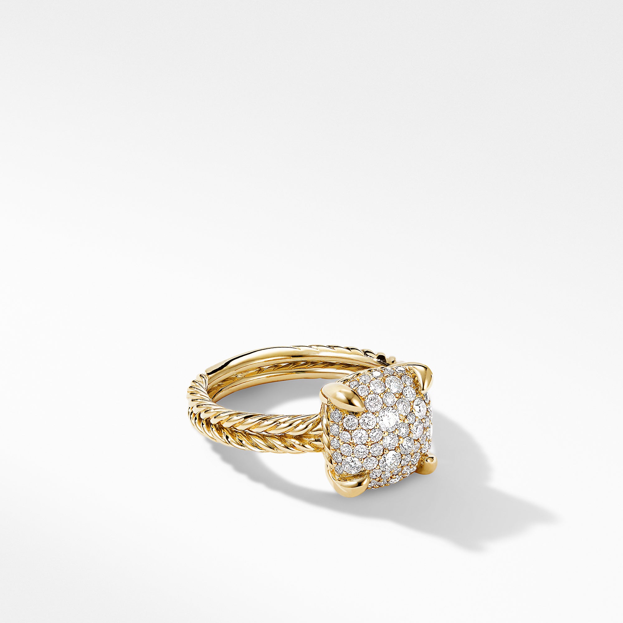 David Yurman 11mm Full Pv Chatelaine Ring Di 18k