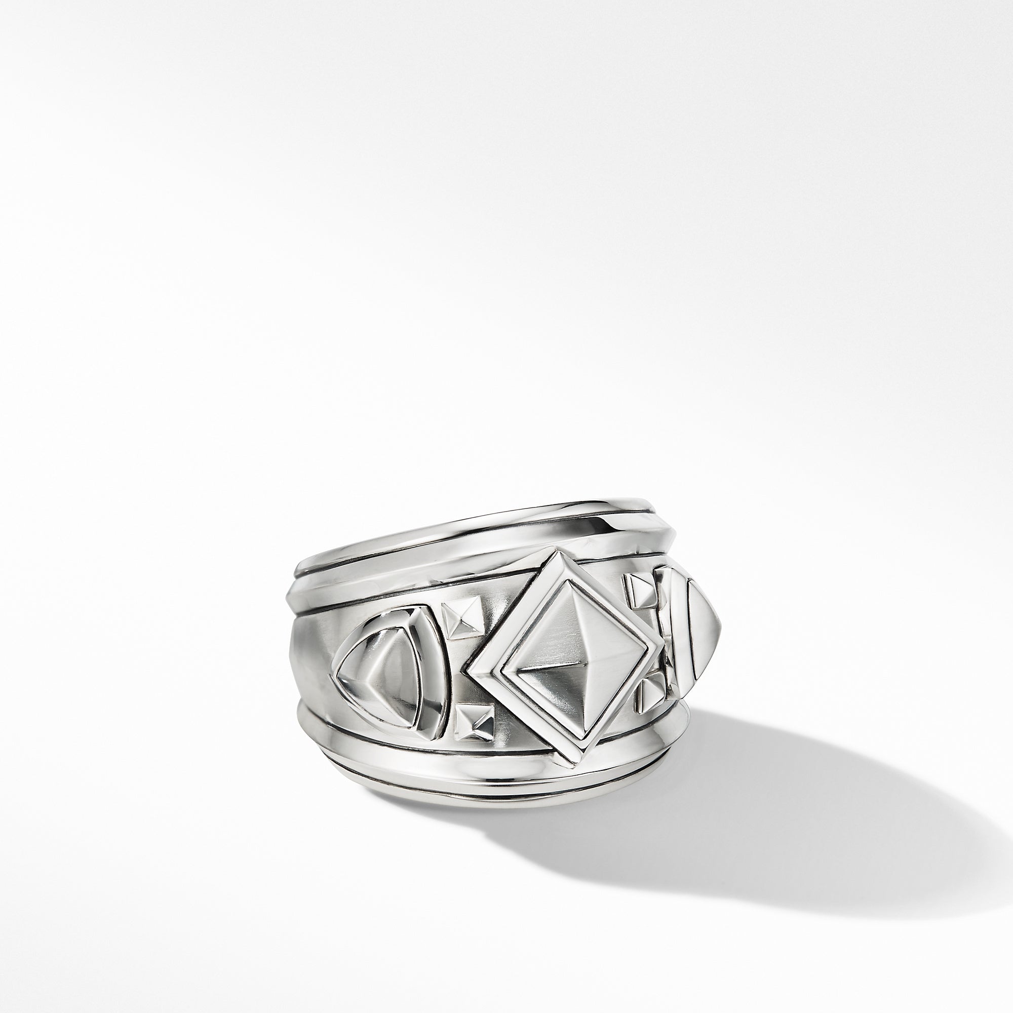 David Yurman 18.5mm Bold Mod Renaiss Ring Sil