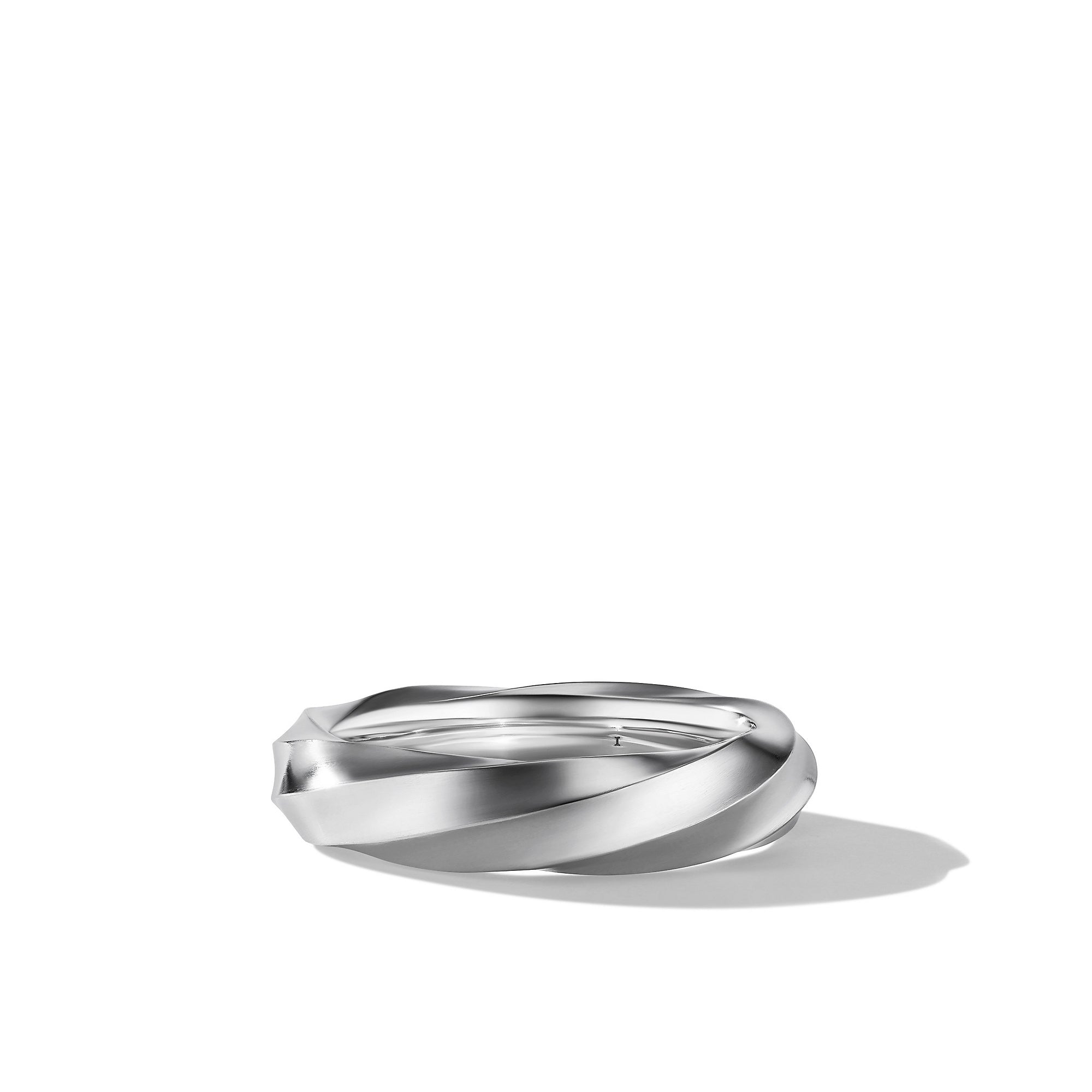David Yurman 5mm Cable Edge Band Ring Sil-Rec