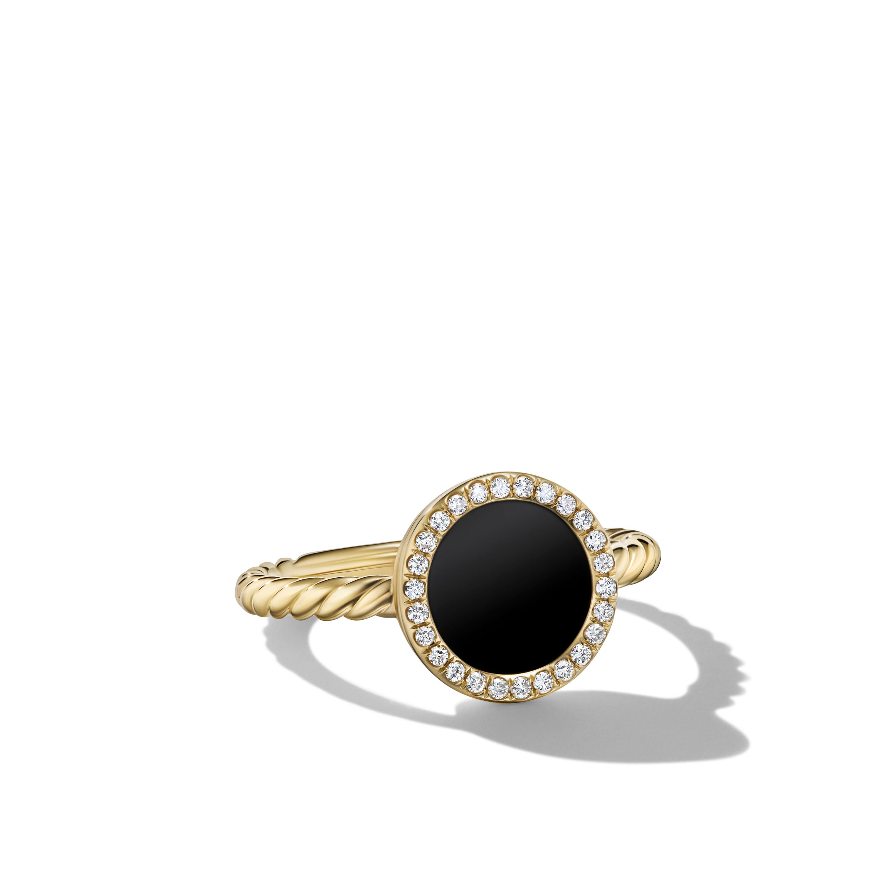 David Yurman 11mm Petite Elements Ring Bo Di 18k