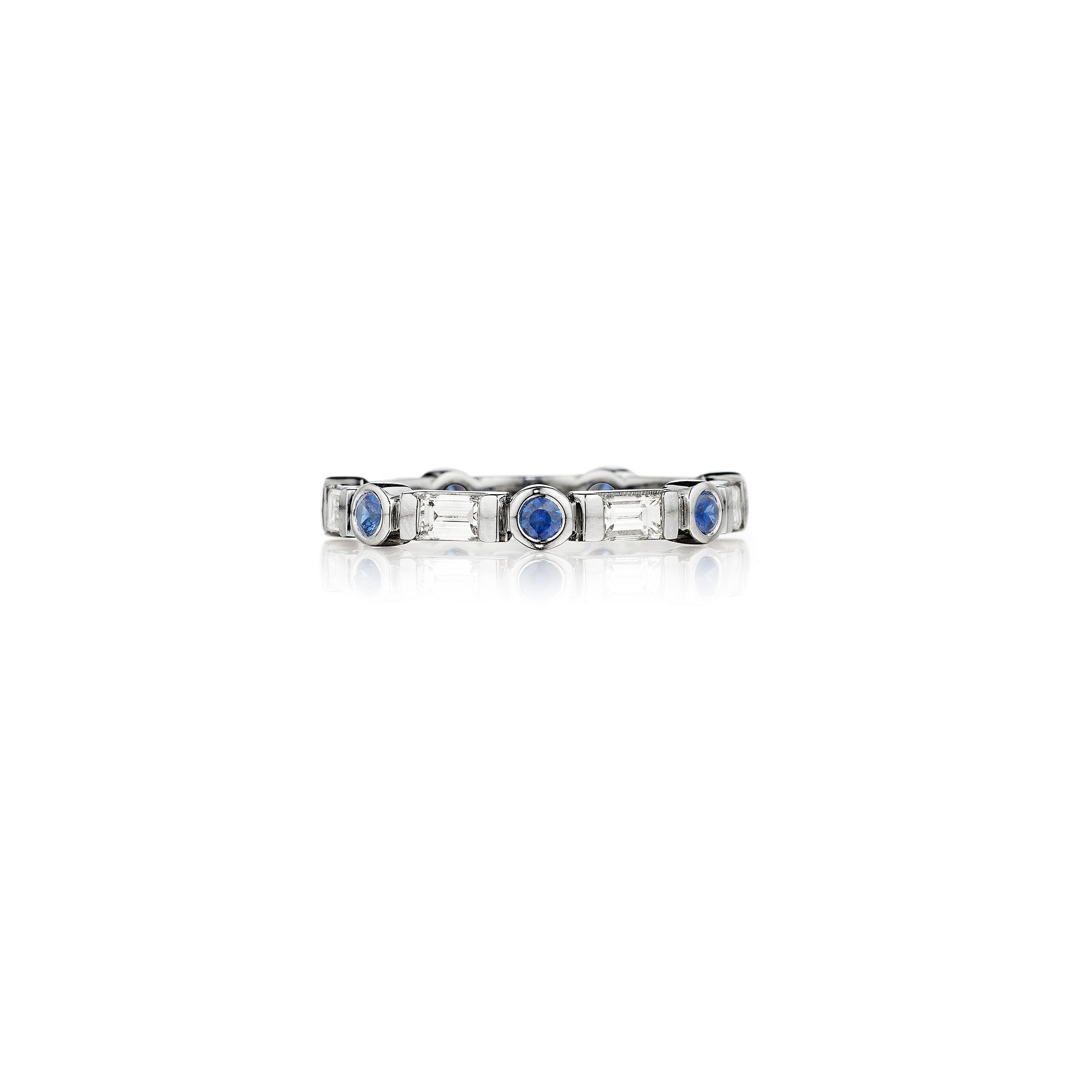 Penny Preville 18k White Gold Diamond And Colored Gemstone Ring