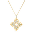 Roberto Coin 18k Yellow Gold Venetian Princess Diamond Necklace