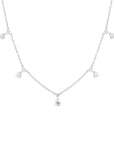Roberto Coin 18k White Gold Diamonds By The Inch Diamond Necklace