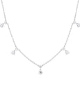 Roberto Coin 18k White Gold Diamonds By The Inch Diamond Necklace