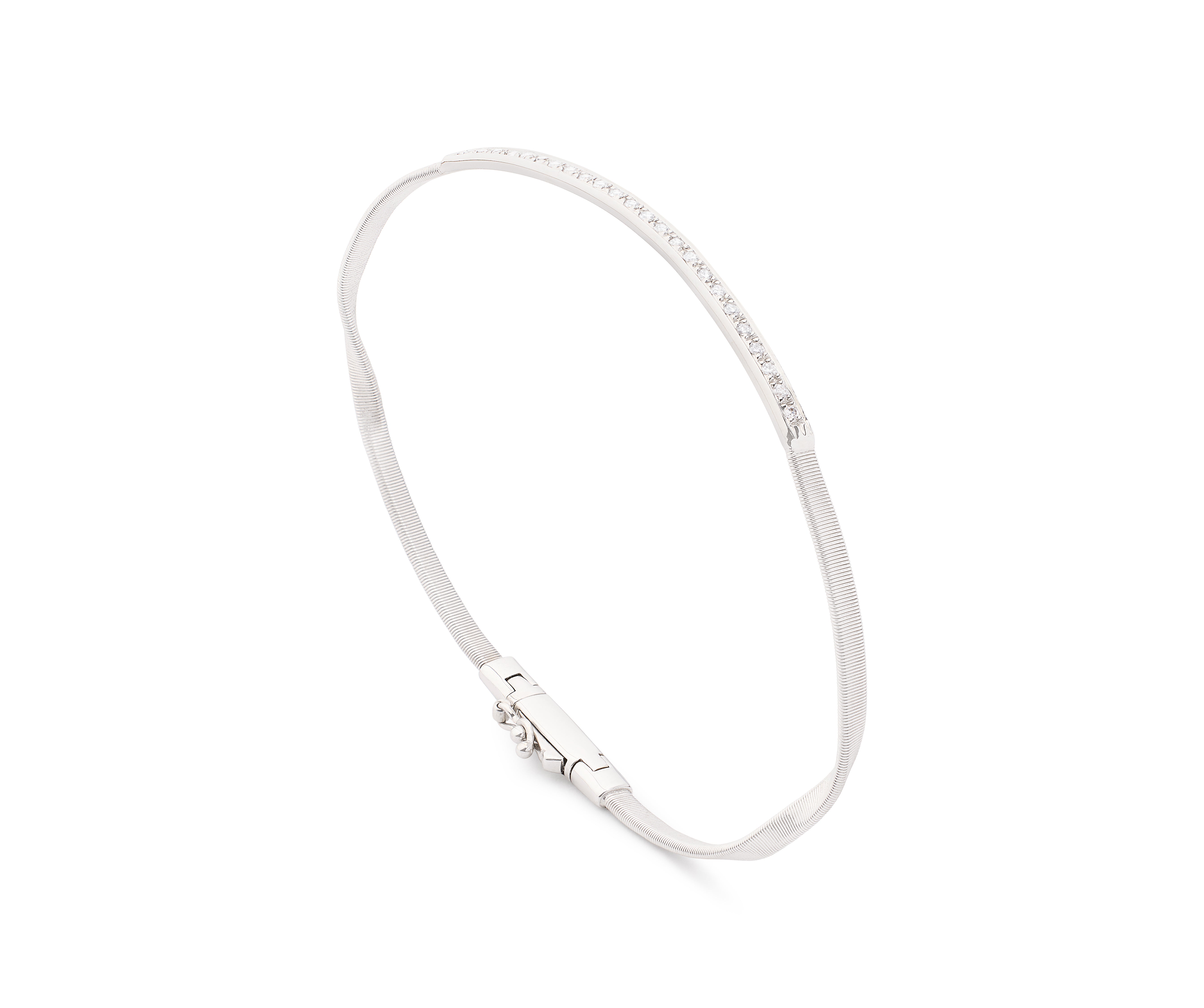 Marco Bicego 18k White Gold Marrakech Diamond Bracelet