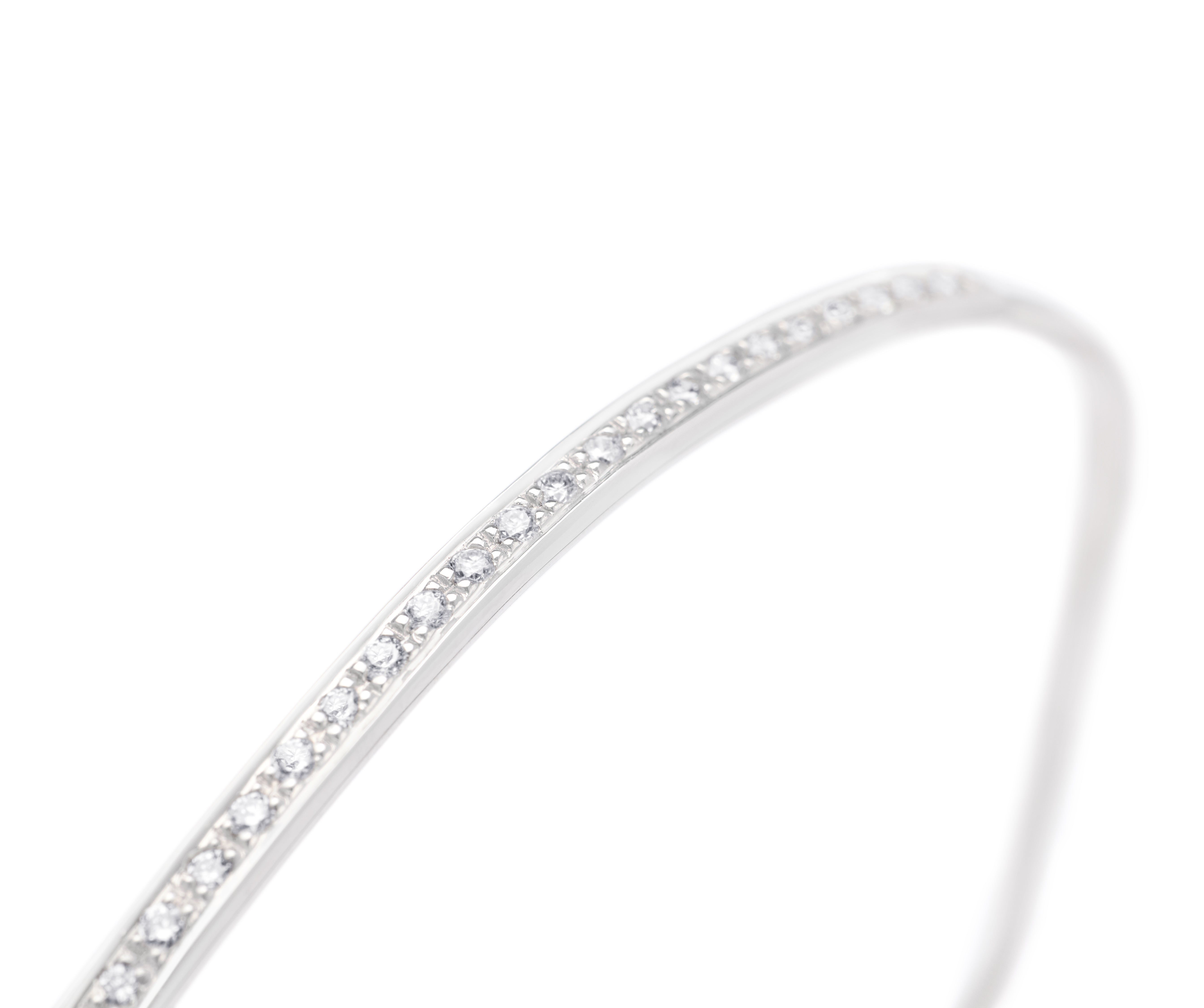 Marco Bicego 18k White Gold Marrakech Diamond Bracelet