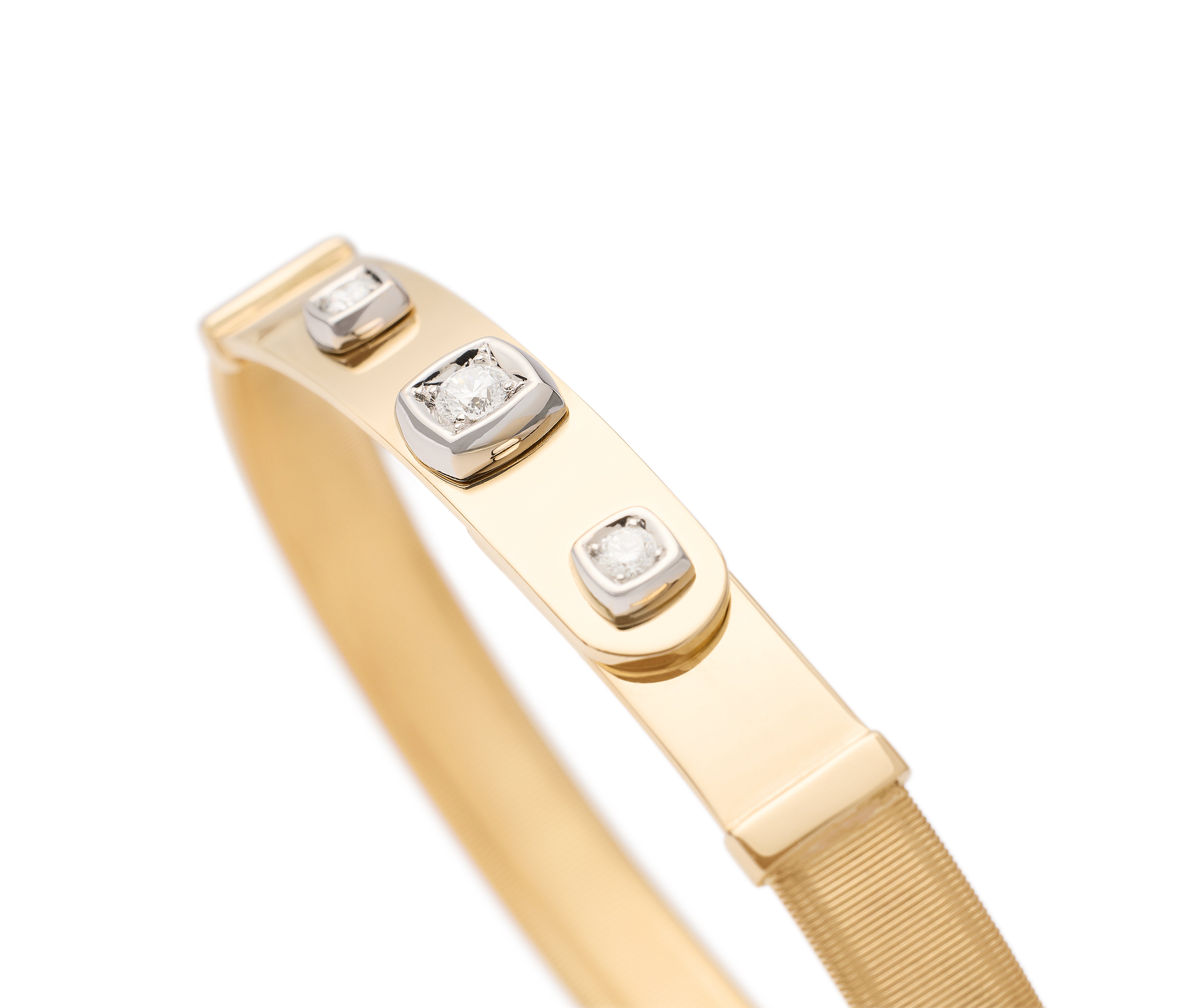 Marco Bicego 18k Yellow Gold Masai Diamond Bracelet