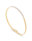 Marco Bicego 18k Yellow Gold And Diamond Masai Bangle