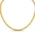 Norman Silverman 18k Yellow Gold Diamond Necklace