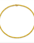 Norman Silverman 18k Yellow Gold Diamond Necklace