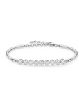Memoire 18k White Gold Diamond Bangle