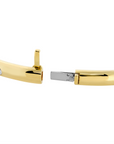 Memoire 18k Yellow Gold Gypsy Diamond Bangle