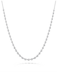 Memoire 18K Yellow Gold SERENA DIAMOND STATION NECKLACE