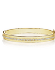 Penny Preville 18k Yellow Gold High Polish Diamond Bangle
