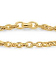 David Yurman Mercer® Petite Chain Bracelet In 18k Yellow Gold, 4.5mm