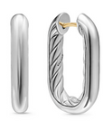 David Yurman Madison Smooth Hoop Earrings In Sterling Silver, 24.3mm