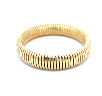 Brown & Co. 14k Yellow Gold Fluted Bracelet