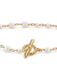 David Yurman Pearl Classics Toggle Chain Bracelet In 18k Yellow Gold, 4.5mm