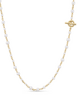 David Yurman Pearl Classics Toggle Chain Necklace In 18k Yellow Gold, 4.5mm