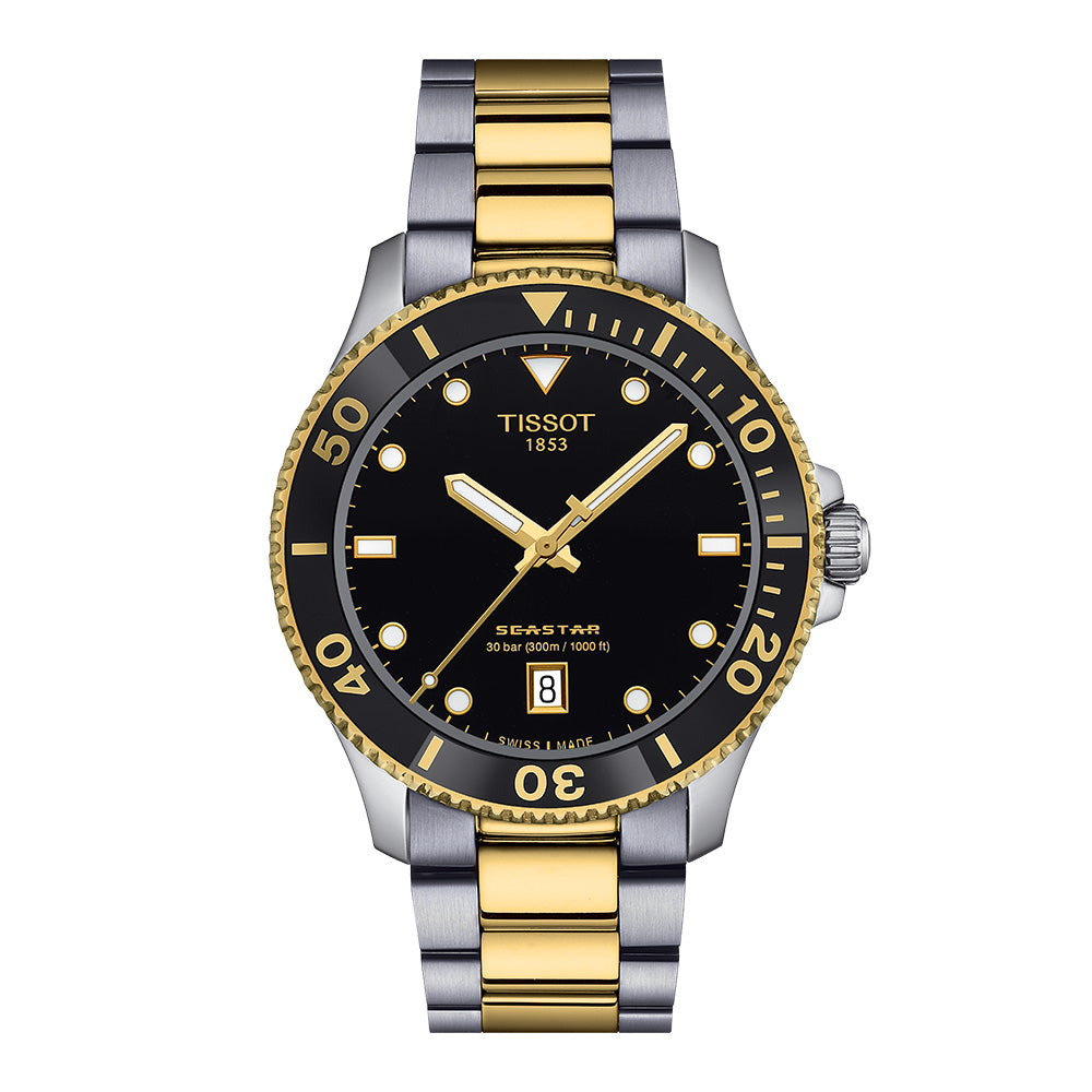 Tissot Stainless Steel 40mm Quartz Seastar Watch