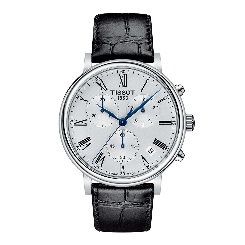 Tissot Stainless Steel 41mm Quartz Carson Watch