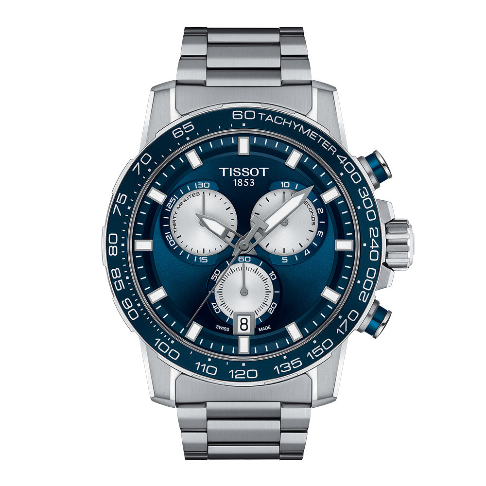 Tissot Stainless Steel 45.5mm Automatic Supersport Watch