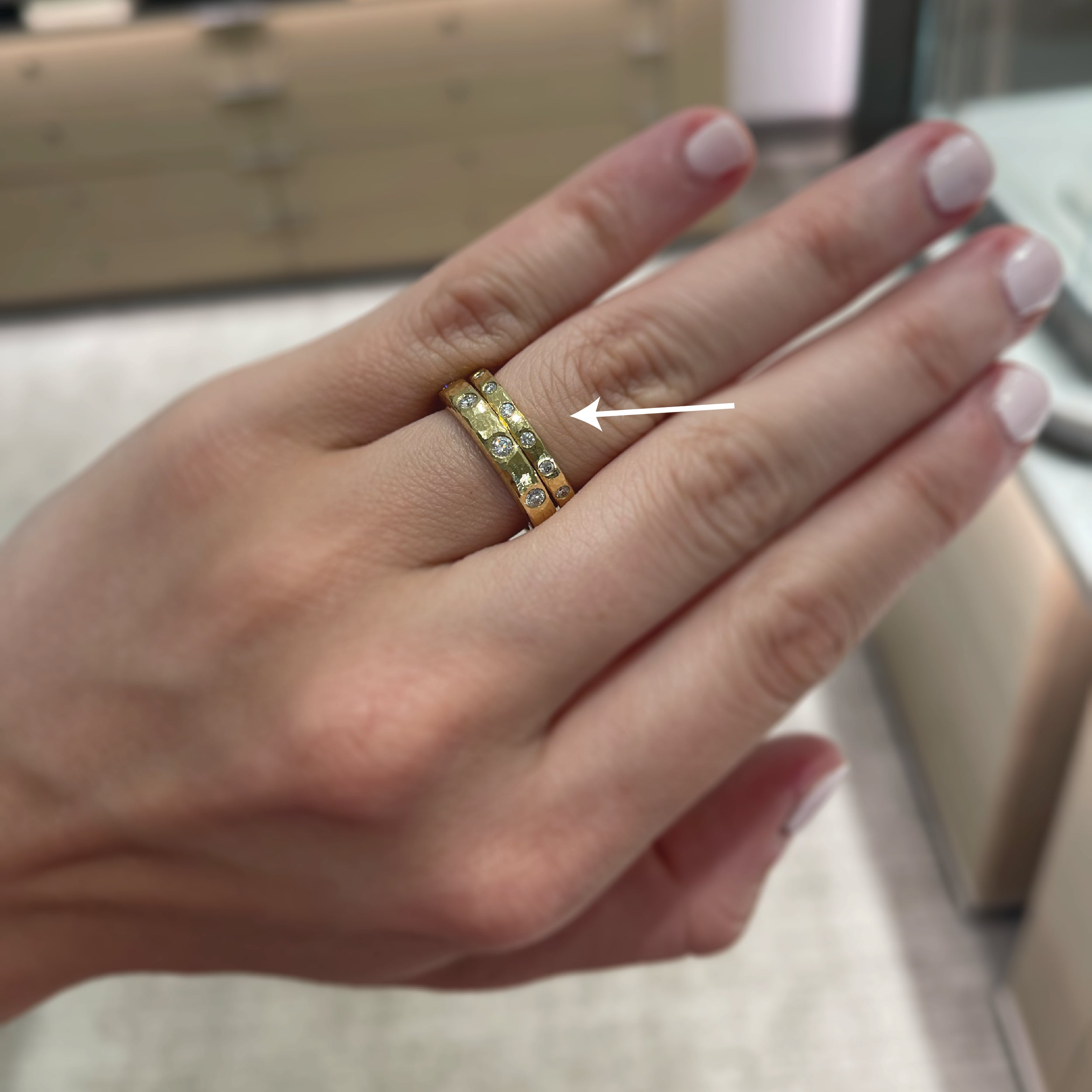 Estate 18k Yellow Gold Estate Ring