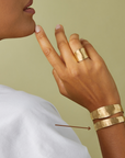 Marco Bicego 18k Yellow Gold Lunaria Bangle