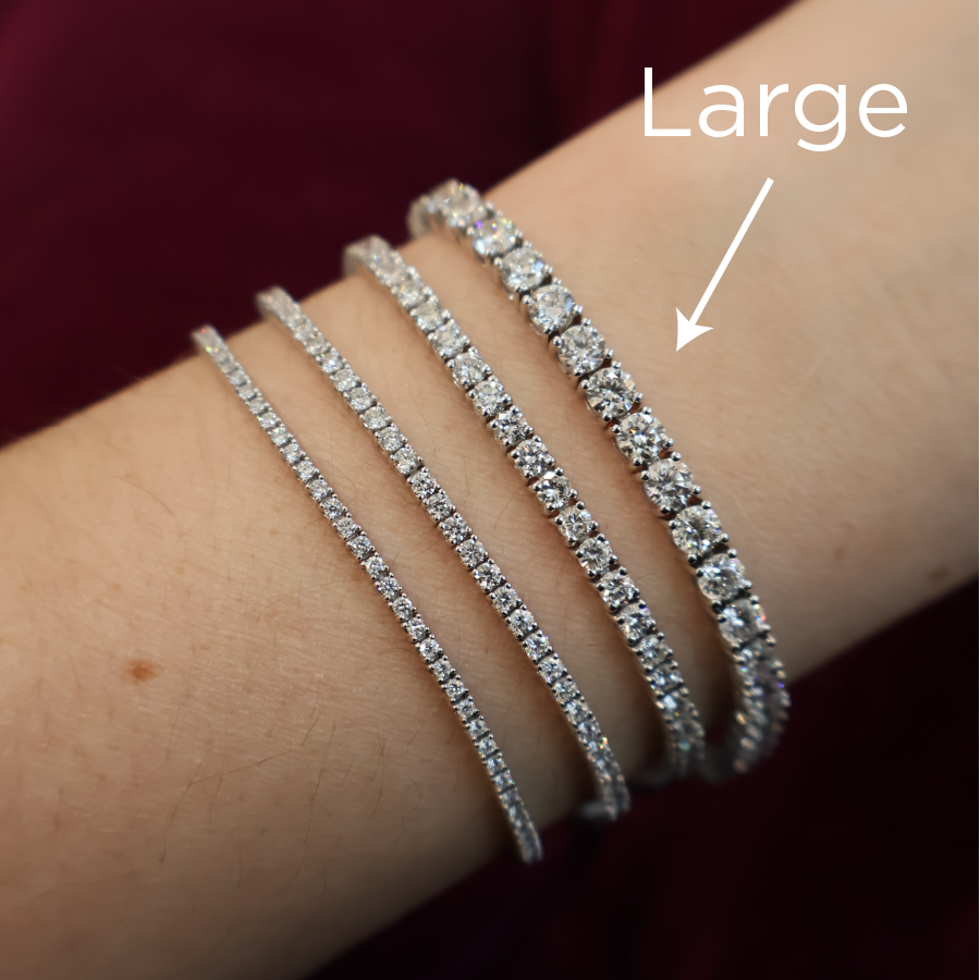 Brown & Co. Large Diamond Tennis Bracelet