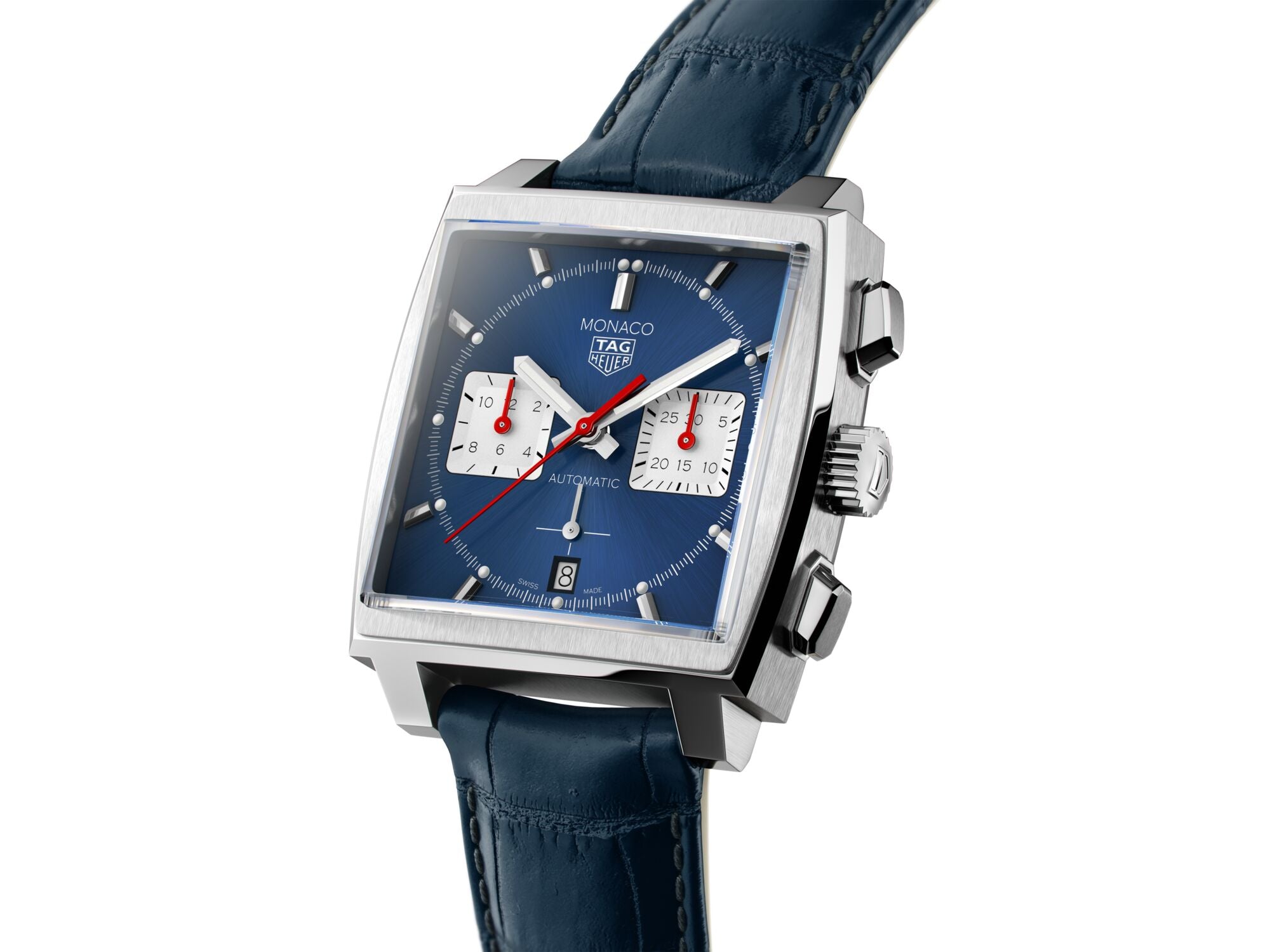 Tag Heuer Steel 39mm Automatic Monaco Watch