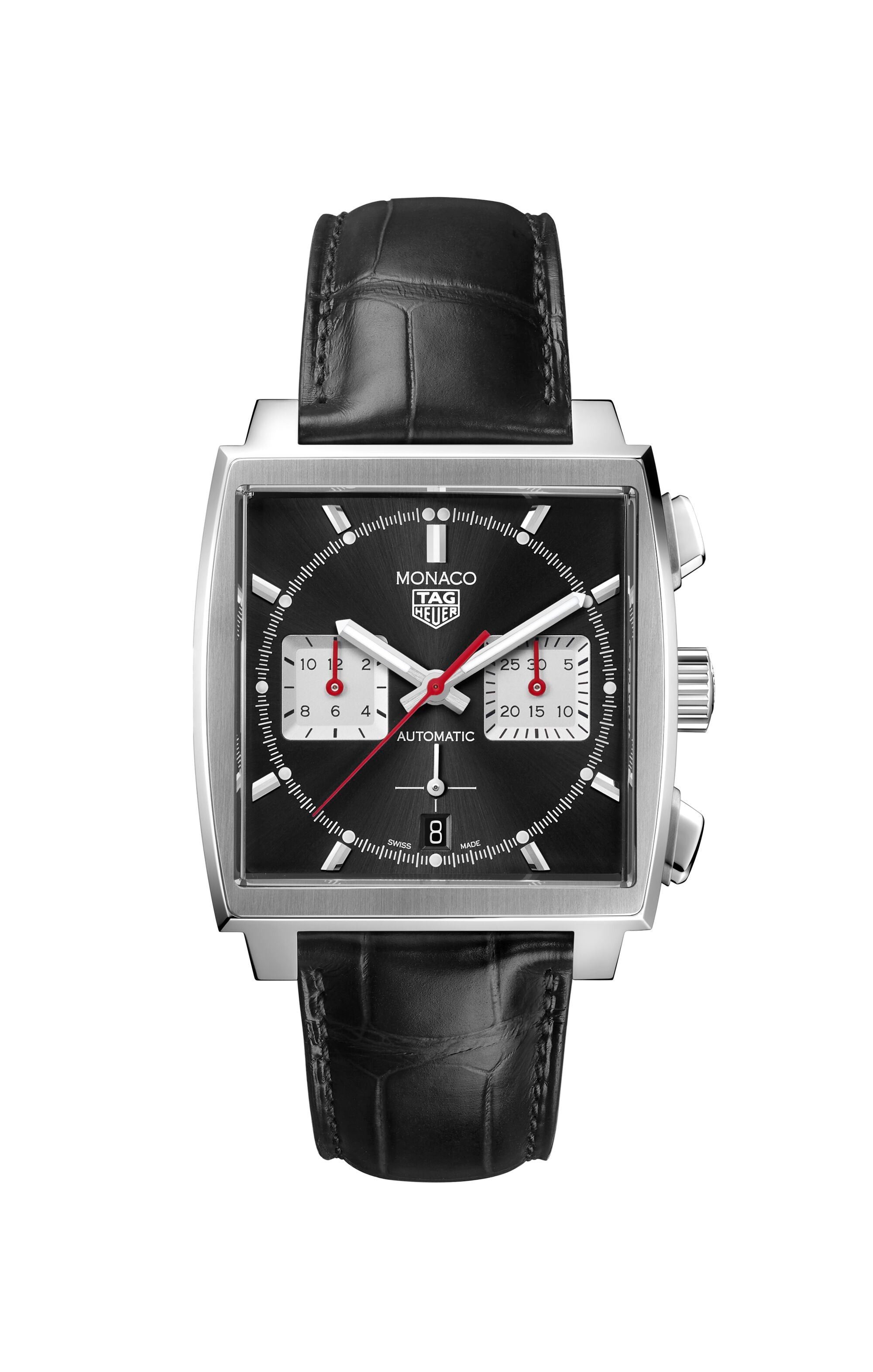 Tag Heuer Steel 39mm Automatic Monaco Watch