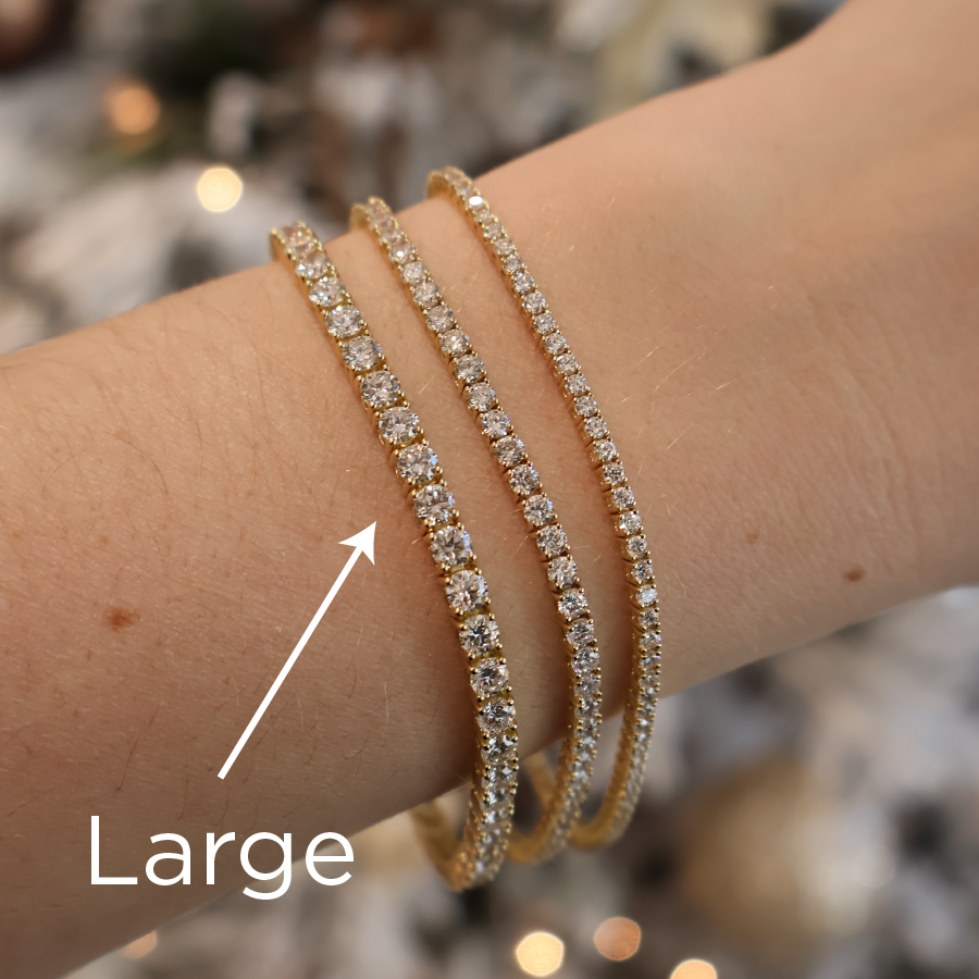 Brown & Co. Large Diamond Tennis Bracelet