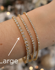 Brown & Co. Large Diamond Tennis Bracelet
