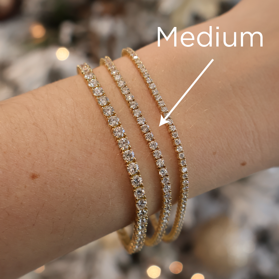 Brown & Co. Medium Diamond Tennis Bracelet