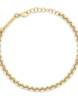 Zoë Chicco 14k Yellow Gold Box Chain Bracelet