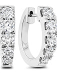 Memoire 18k White Gold Diamond Earrings