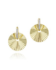Phillips House 14k Yellow Gold Aura Diamond Earrings