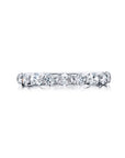 Alternating Oval & Round Diamond Band