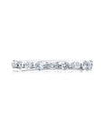 Alternating Marquise & Round Diamond Band, 0.77ctw