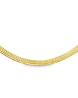 Estate 14k Yellow Gold Omega Necklace