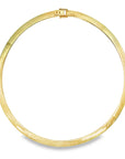 Estate 14k Yellow Gold Omega Necklace