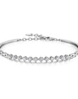 Memoire 18k White Gold Diamond Bangle
