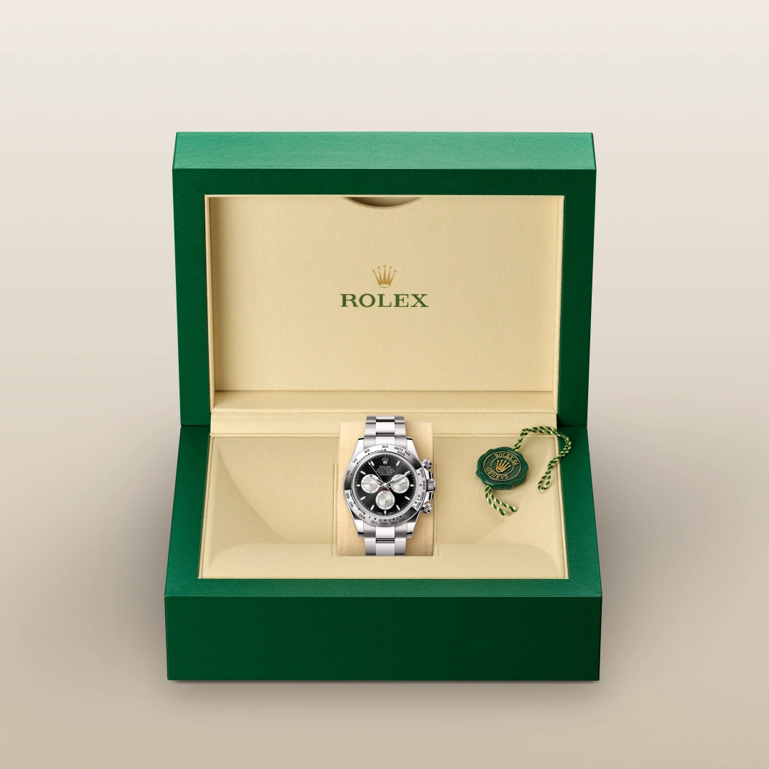 熱い販売 Rolex Cosmograph Daytona Oyster, 40 mm, white gold M126509 インテリア時計