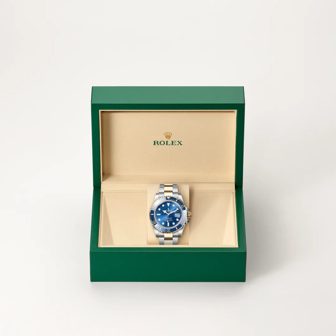 Rolex Submariner Date Oyster, 41 mm, Oystersteel and yellow gold