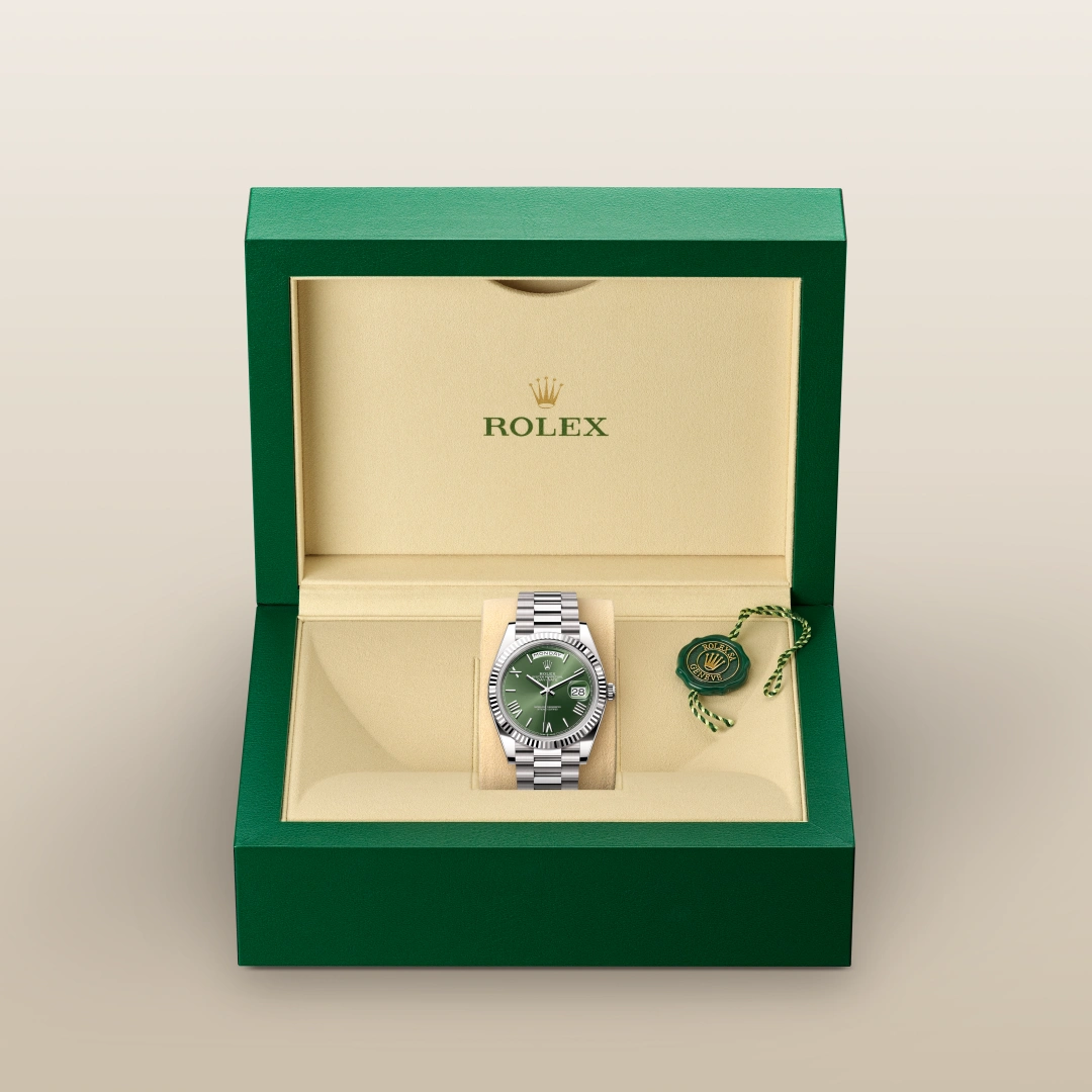 Rolex Day-Date 40 Oyster, 40 mm, white gold M228239-0033