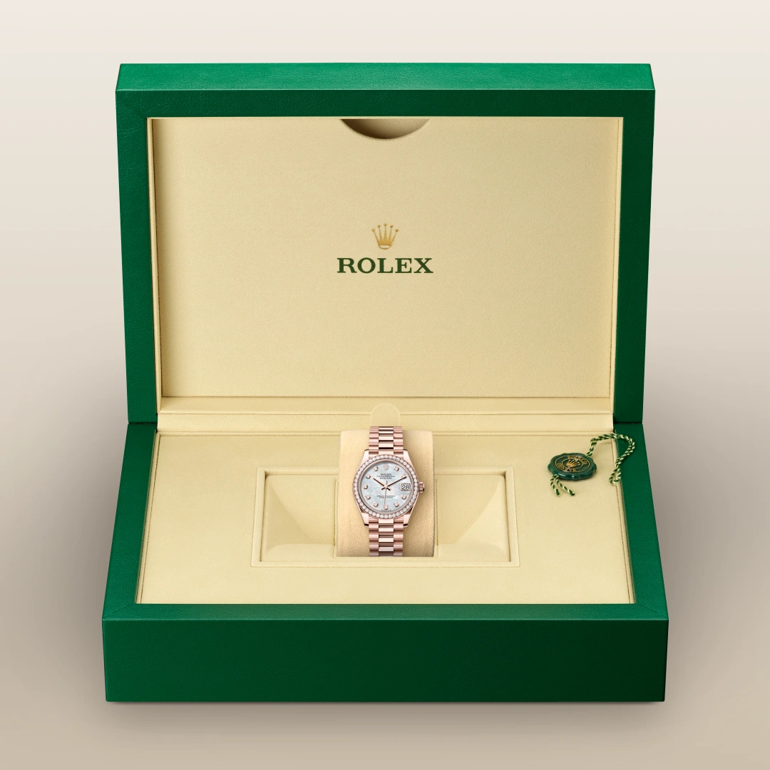 ROLEX OYSTER ボックスと付属品 1969 Rolex Oyster Perpetual Factory Zephyr Dial 2 Tone 1038
