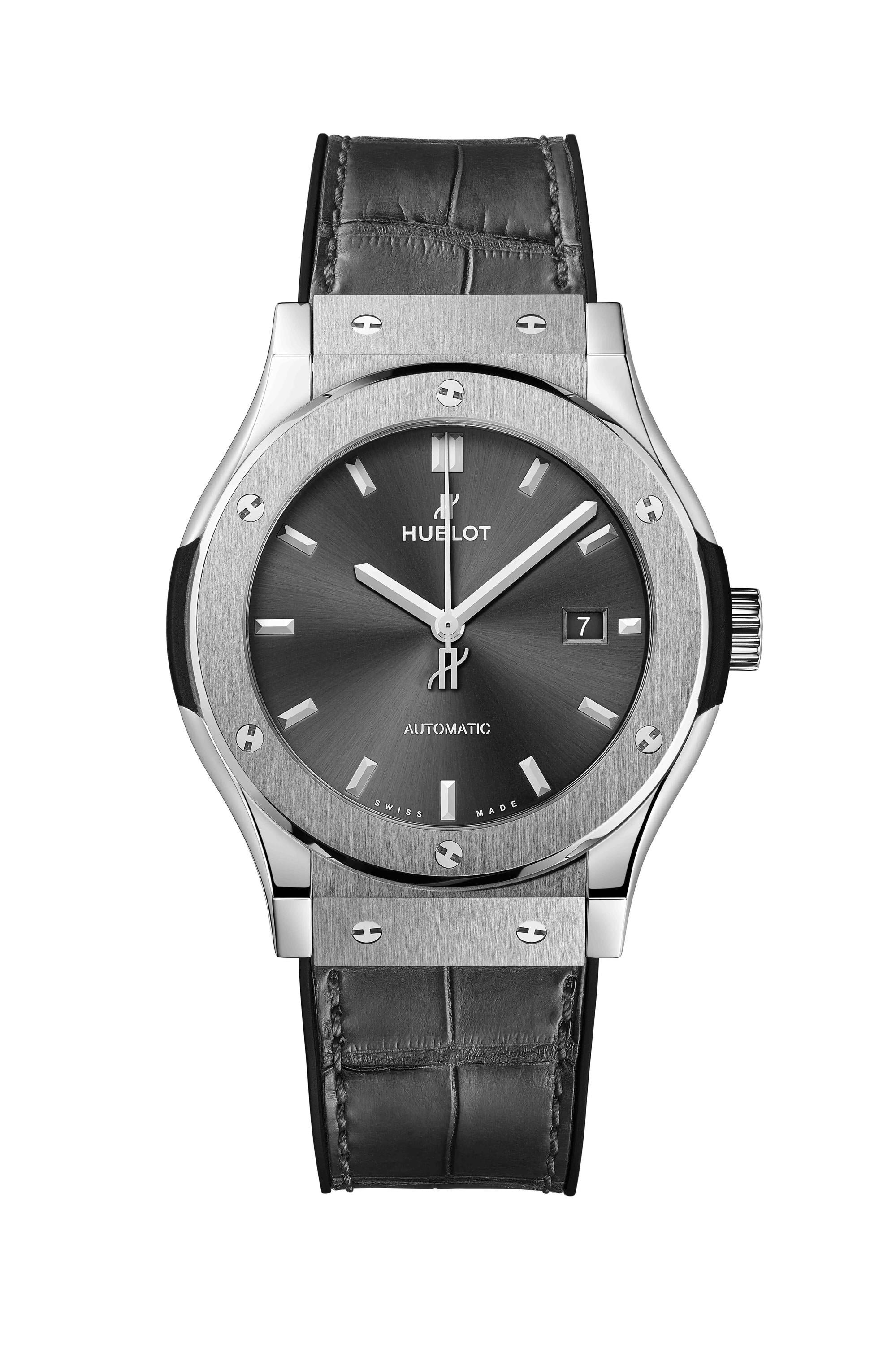 Hublot Titanium 42mm Automatic Classic Fusion Watch